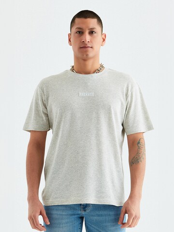 Rockupy Shirt 'Gary'‌‌ in Grau: Vorderseite