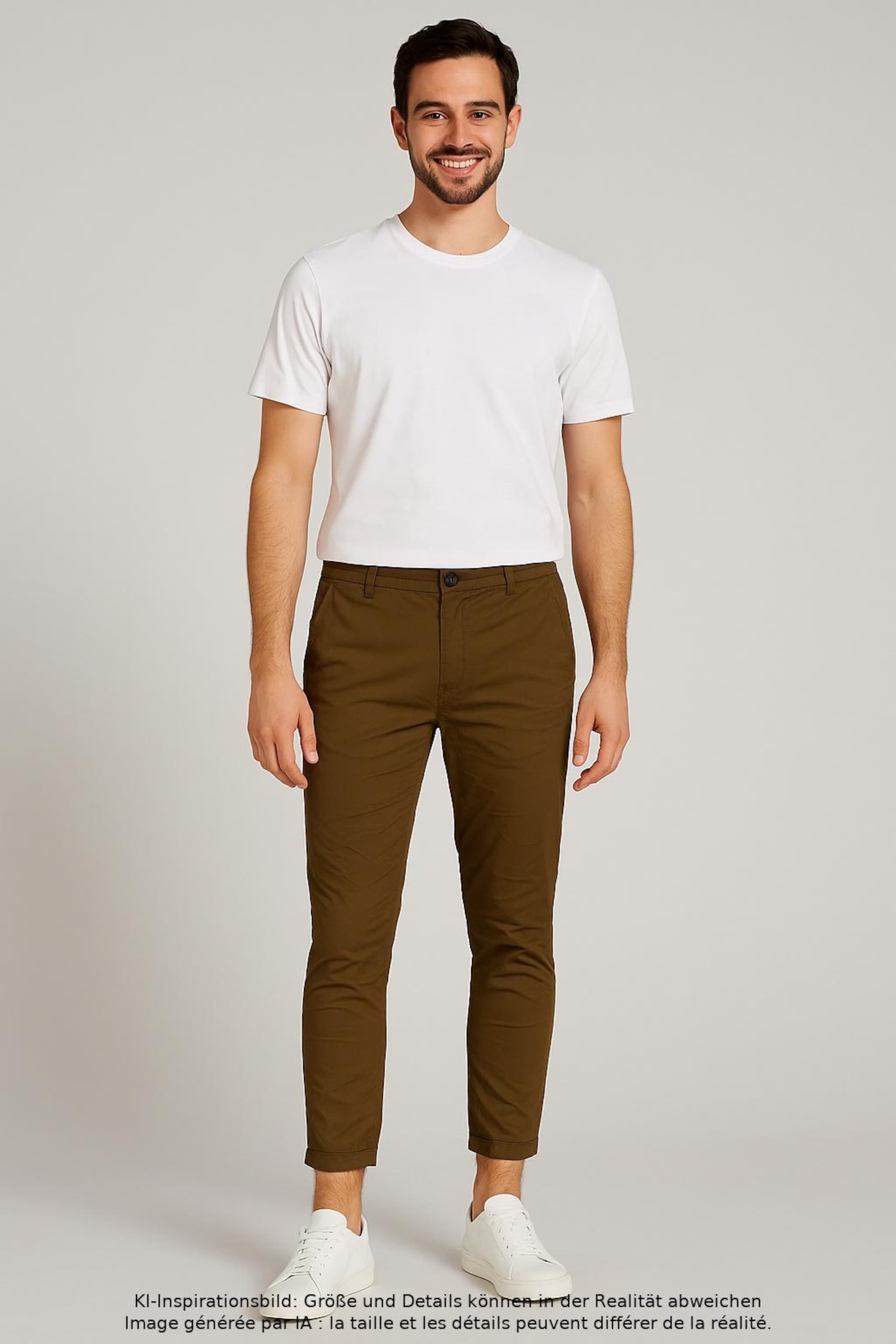 DRYKORN Stoffhose 34 in Braun: Vorderseite