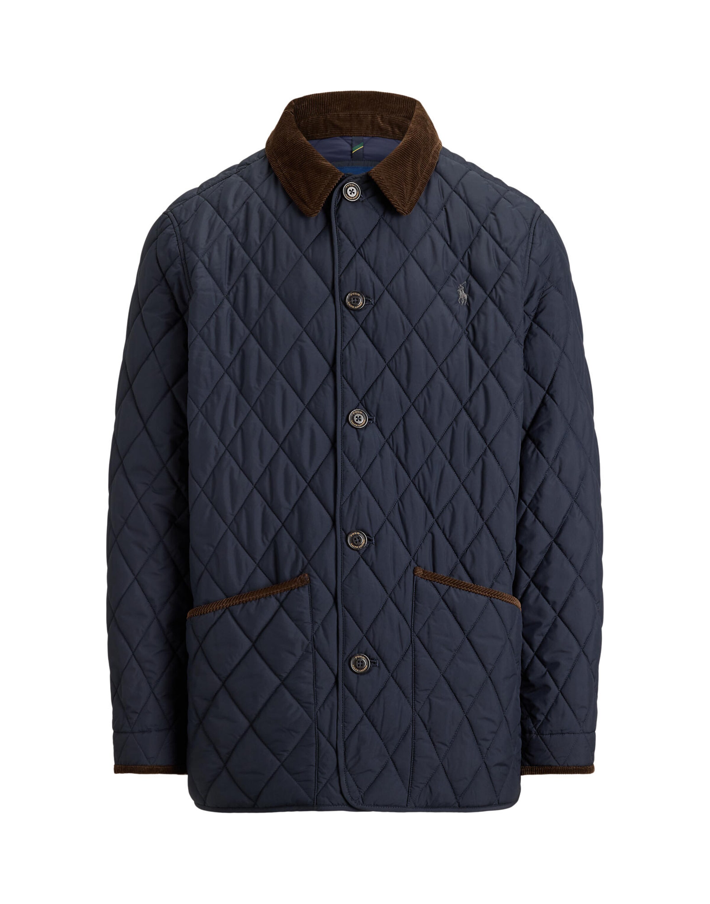 Polo Ralph Lauren Tussenjas in Blauw: voorkant