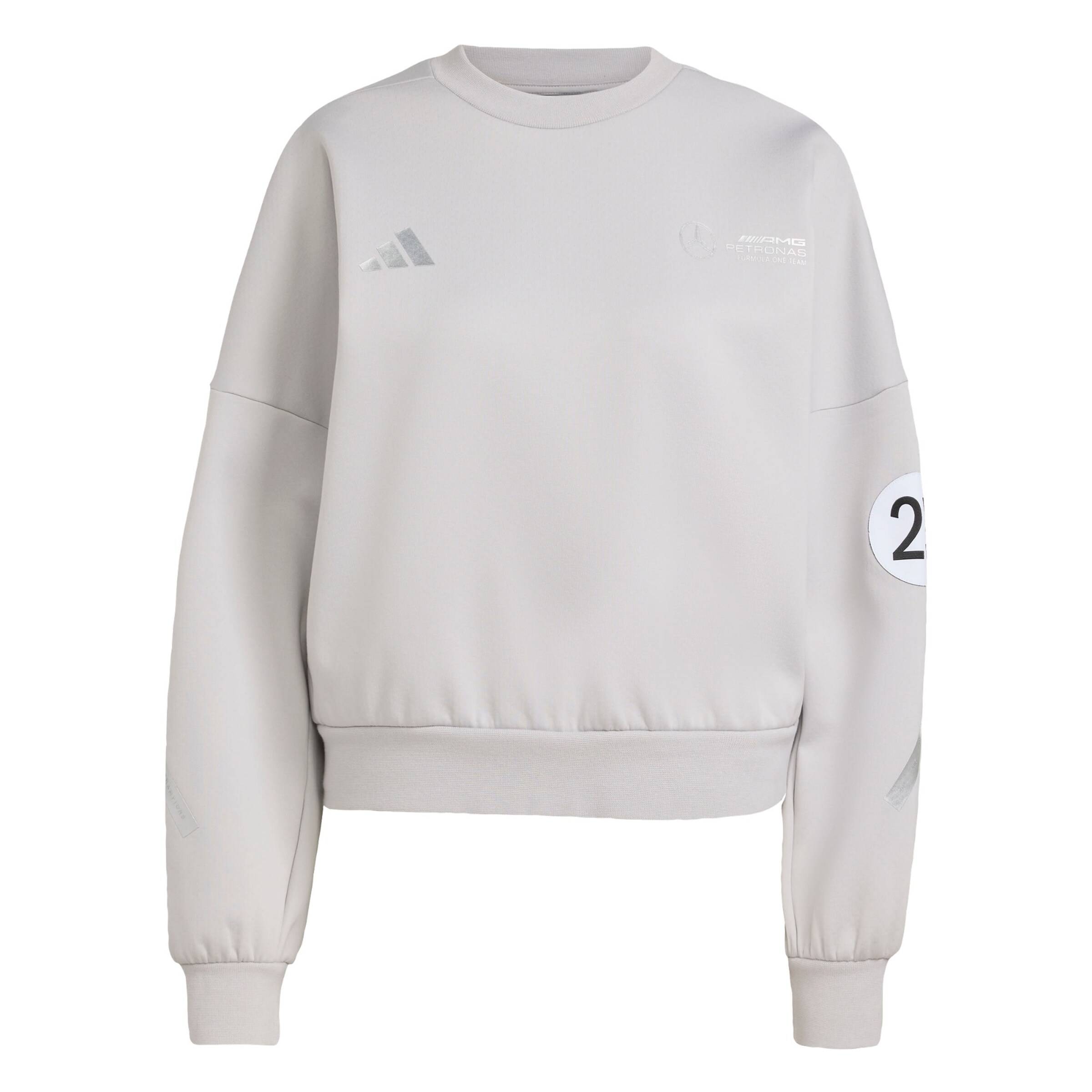 ADIDAS PERFORMANCE - Camiseta deportiva 'Mercedes - AMG Petronas Formula One Team' en gris: frente