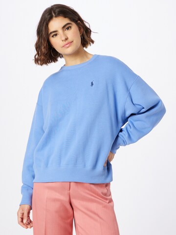 Sweat-shirt Polo Ralph Lauren en bleu : devant