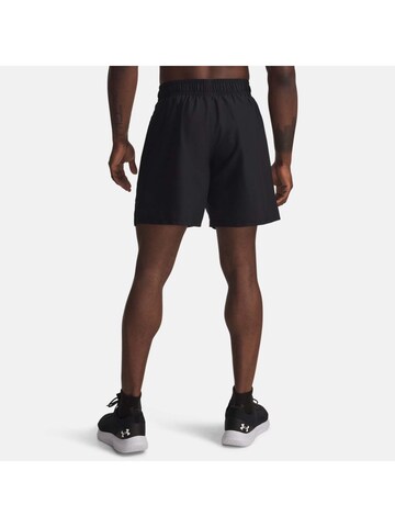 UNDER ARMOUR Regular Sportshorts 'Wordmark' in Schwarz