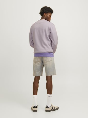 JACK & JONES Sweatshirt 'Vesterbro' in Purple