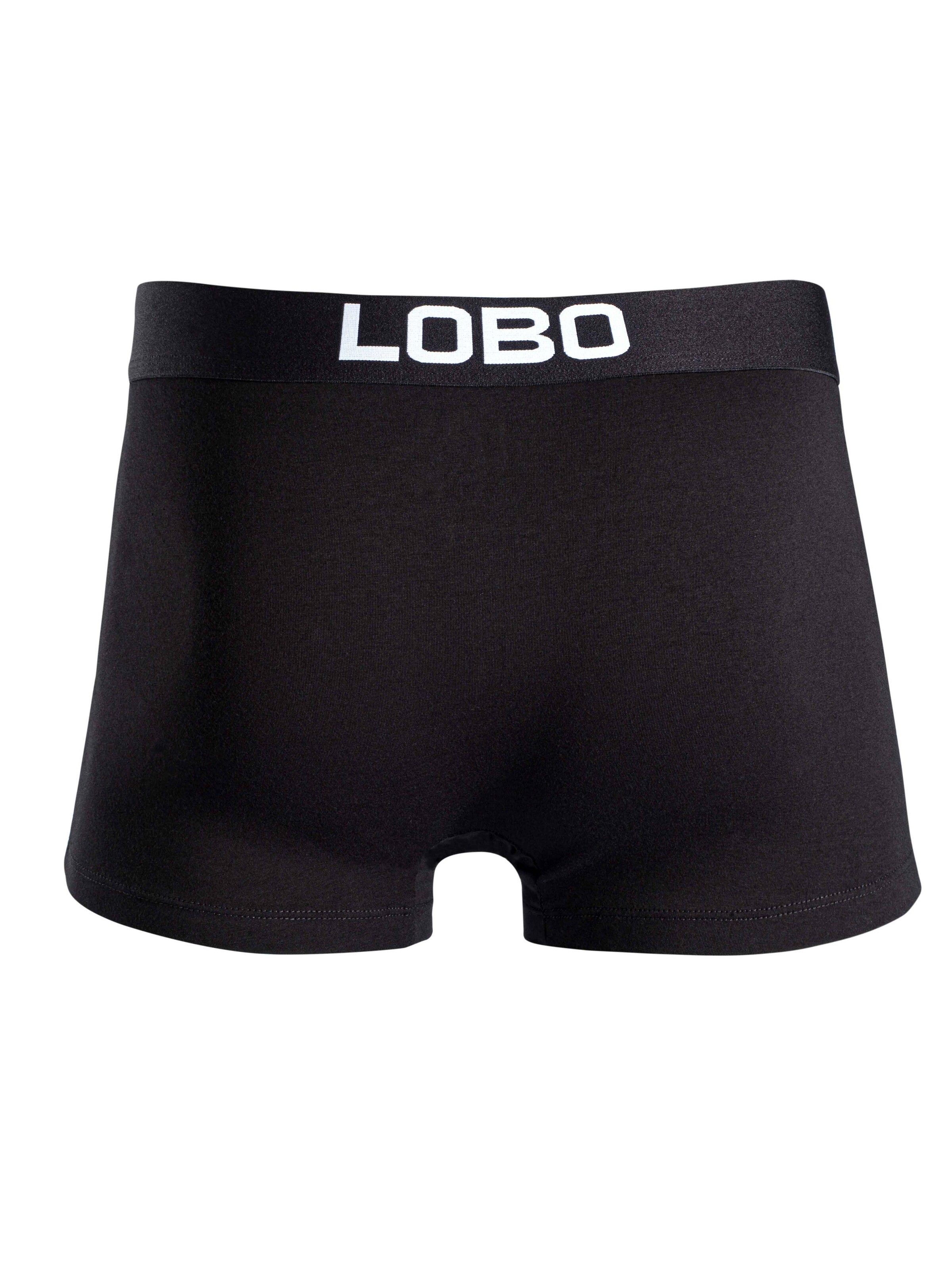 LOBO Boxer shorts 'Classic Black' in Black