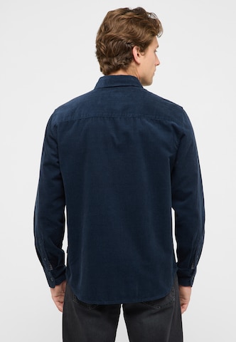 MUSTANG Regular fit Button Up Shirt ' Iowa ' in Blue