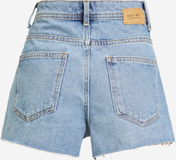 Noisy May Petite Regular Shorts 'DREW' in Blau