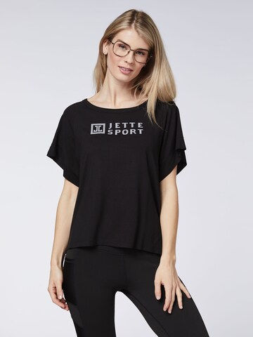 Jette Sport T-Shirt in Schwarz