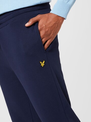 Lyle & Scott Tapered Bukser i blå