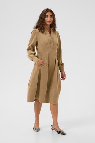 CULTURE Kjole 'Rhaena' i beige