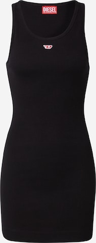 DIESEL Poletna obleka | črna barva: sprednja stran