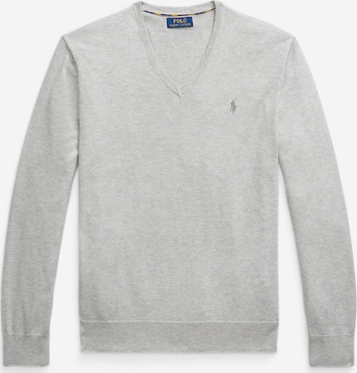 Polo Ralph Lauren Neulepaita 'LS SF VN PP-LONG SLEEVE-SWEATER' koossa S värissä harmaa, Tuotenäkymä