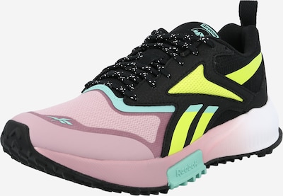 Reebok Sport Маратонки за бягане в неоново жълто / нефритено зелено / люляк / черно, Преглед на продукта