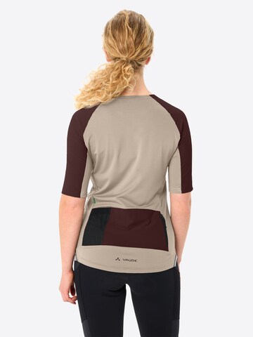 VAUDE Functioneel shirt 'Kuro II' in Beige