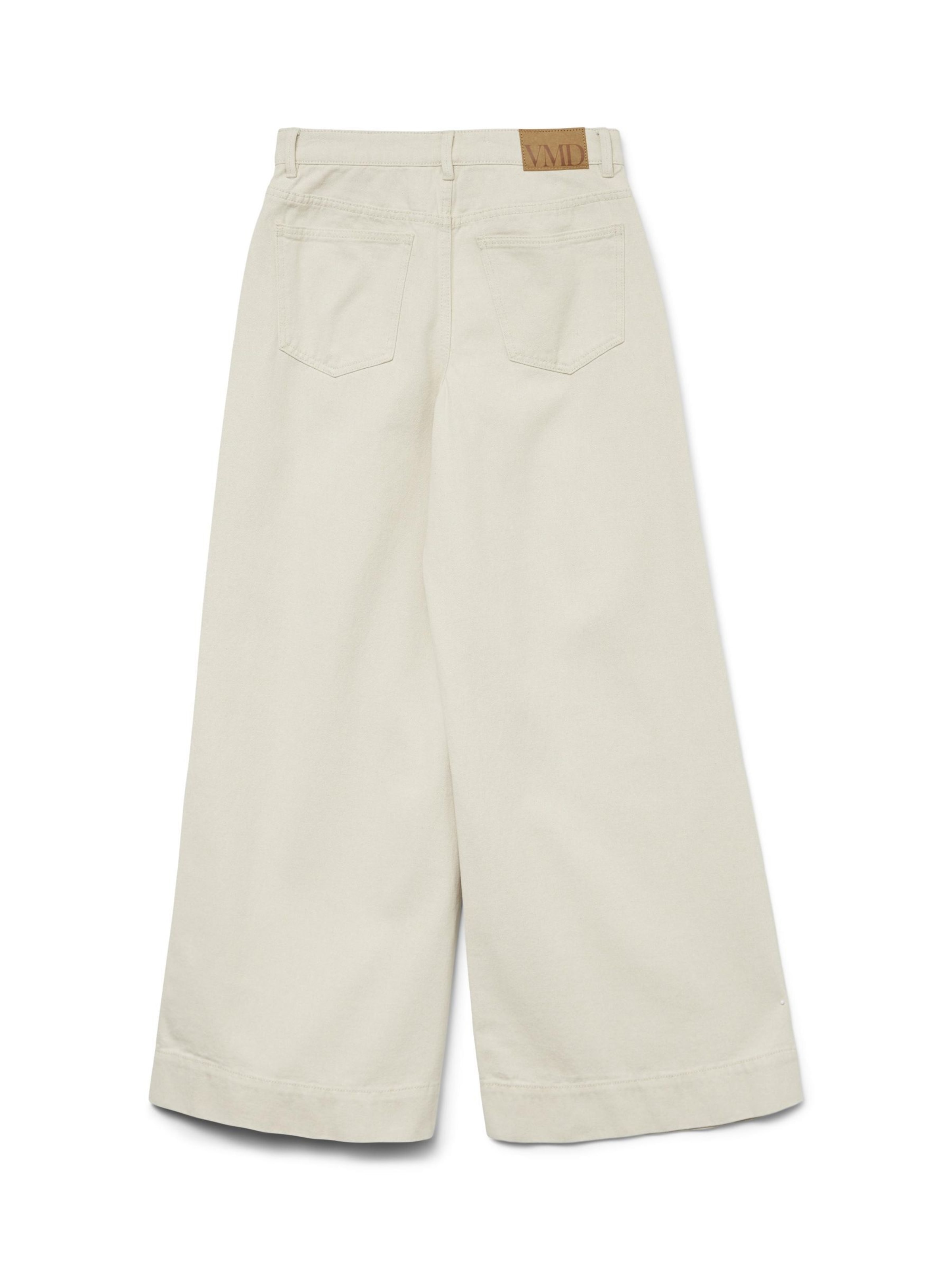 VERO MODA - Pierna ancha Vaquero 'VMAnnet' en beige