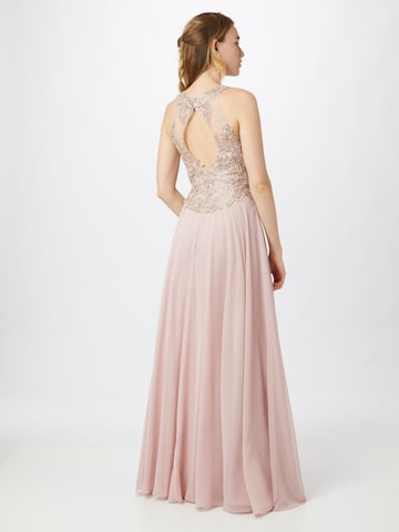 Robe de soirée LUXUAR en rose