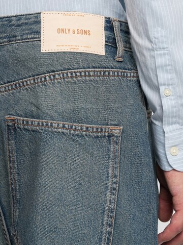 Only & Sons Baggy Τζιν 'ONSCARL' σε μπλε