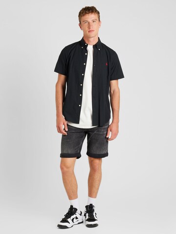 Polo Ralph Lauren Regular fit Πουκάμισο σε μαύρο