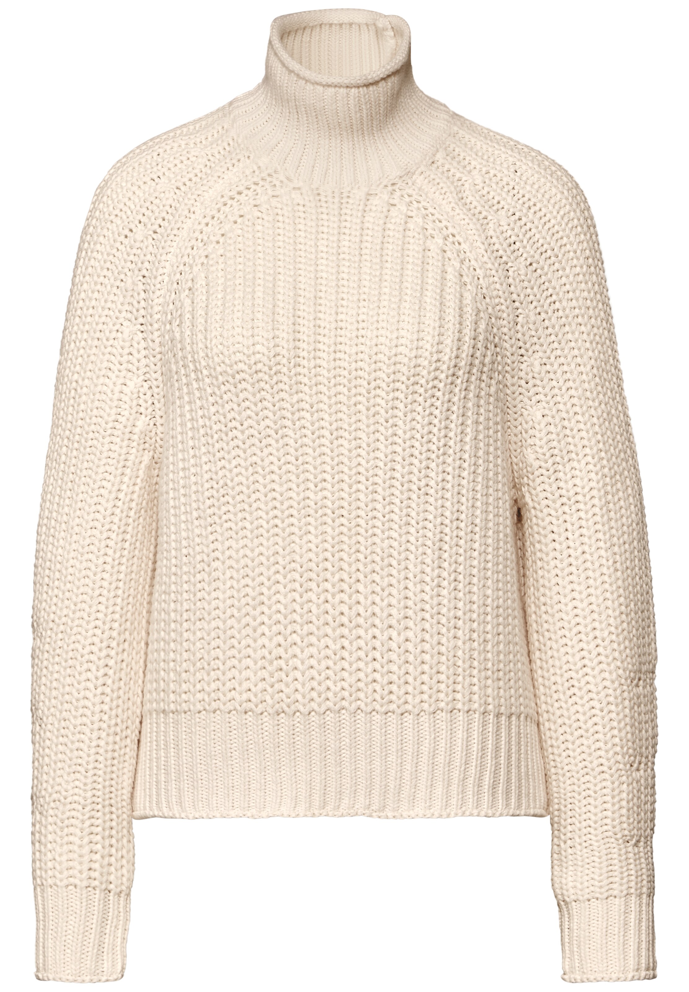 Street One Studio Sweater in White: front