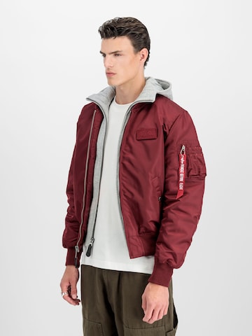 ALPHA INDUSTRIES Übergangsjacke 'MA-1 D-Tec'‌‌‌‌‌‌ in Rot