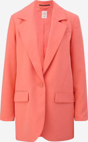 Blazer QS en orange : devant