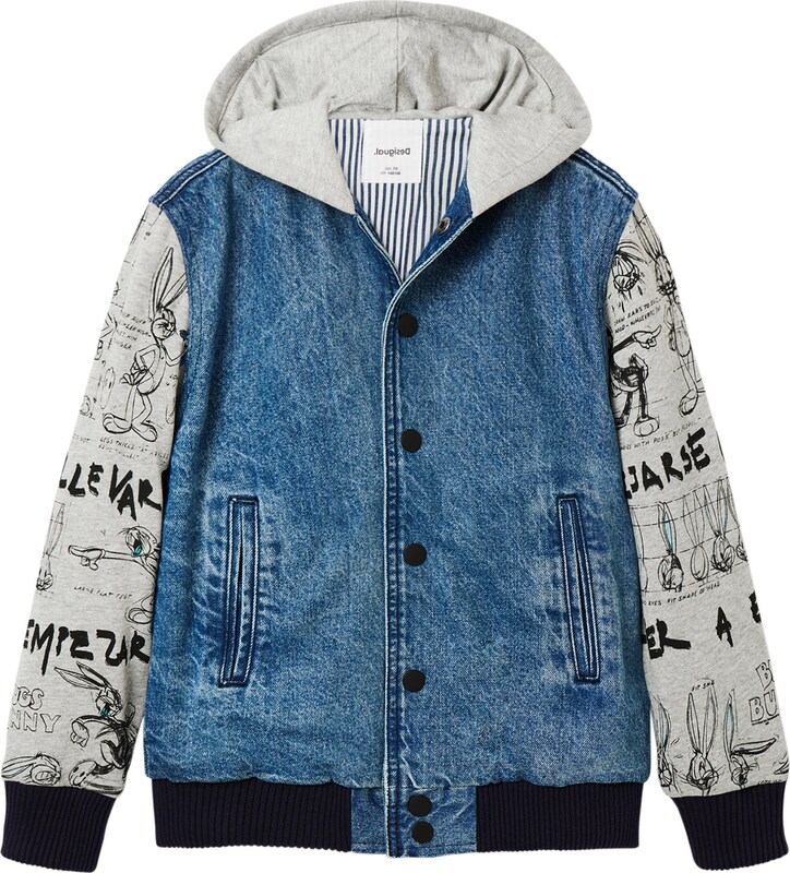 Desigual Übergangsjacke 'CHAQ' in Blau Desigual Übergangsjacke 'CHAQ' in Blau