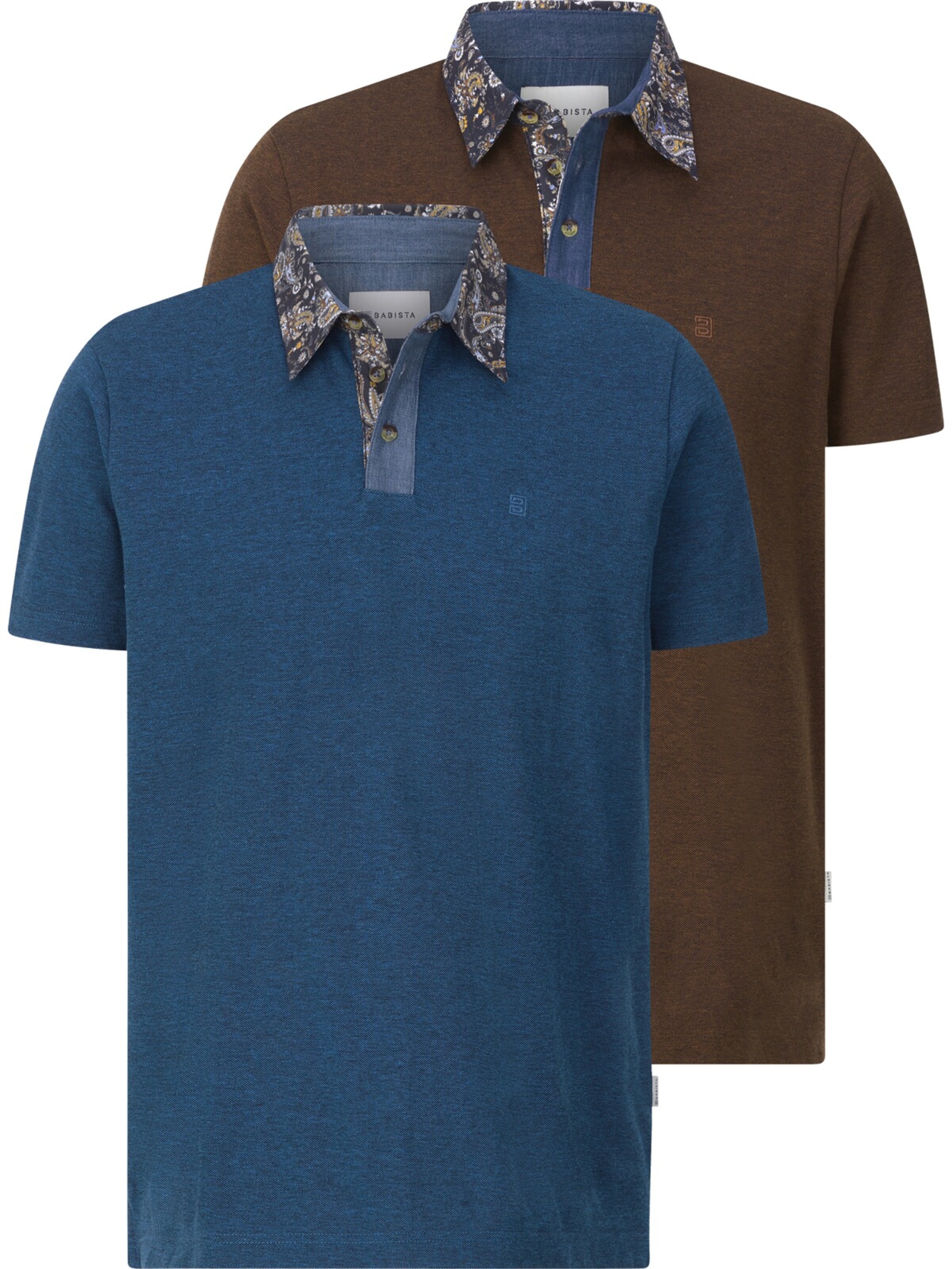 BABISTA Shirt 'Relor' in Blue: front