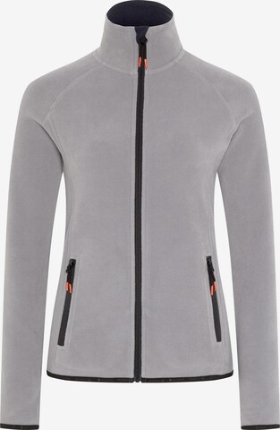 Gardena Fleece Jacket in Grey: front