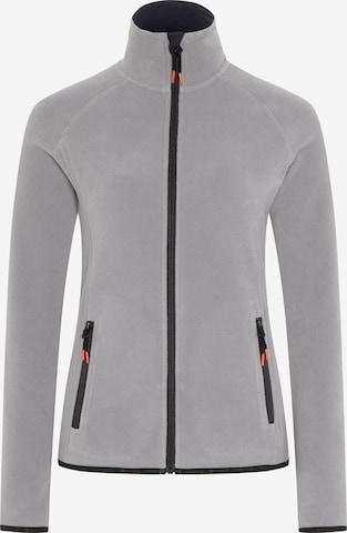 Gardena Fleece Jacket in Grey: front