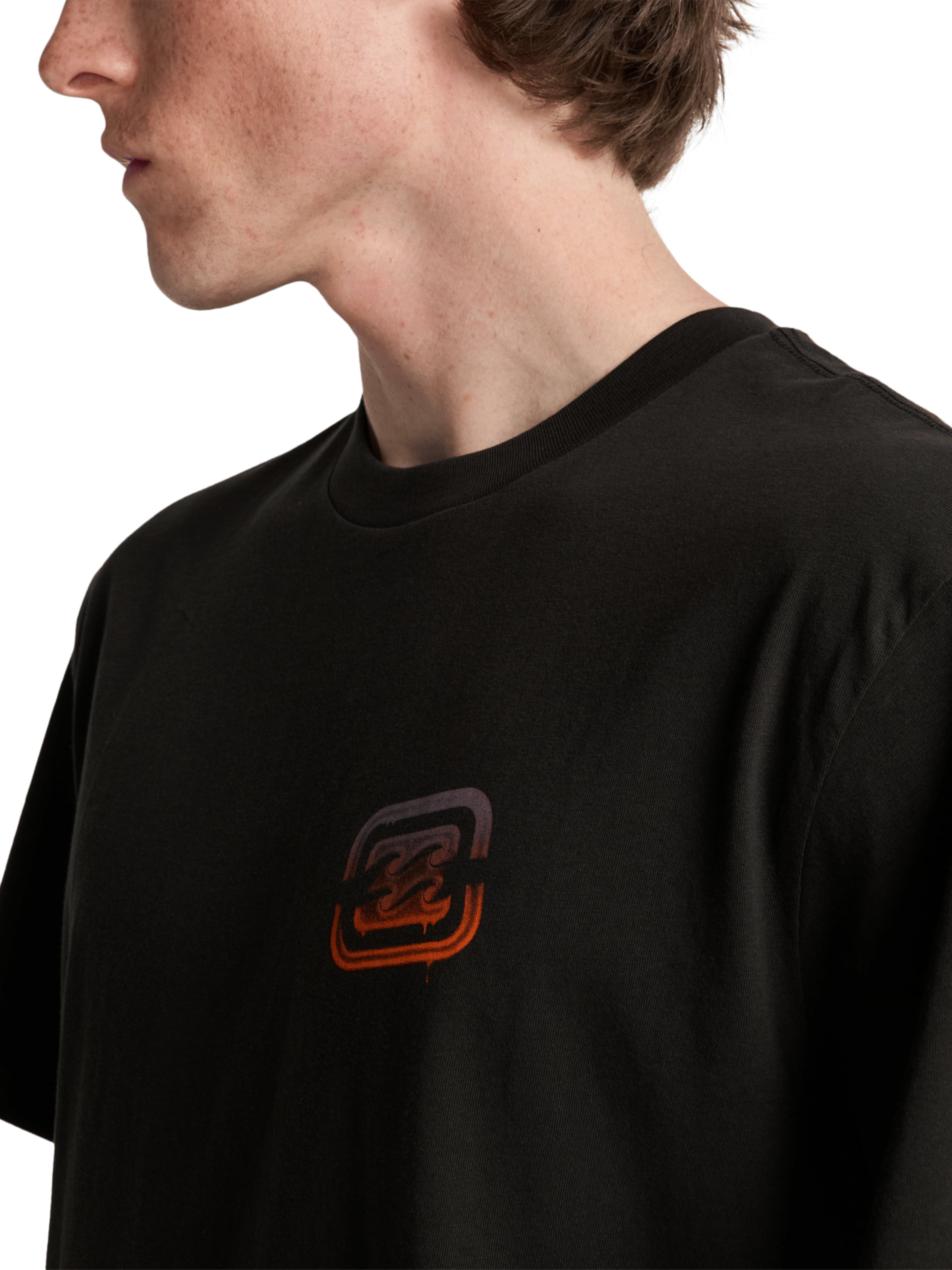 BILLABONG Shirt 'Crayon Wave' in Black