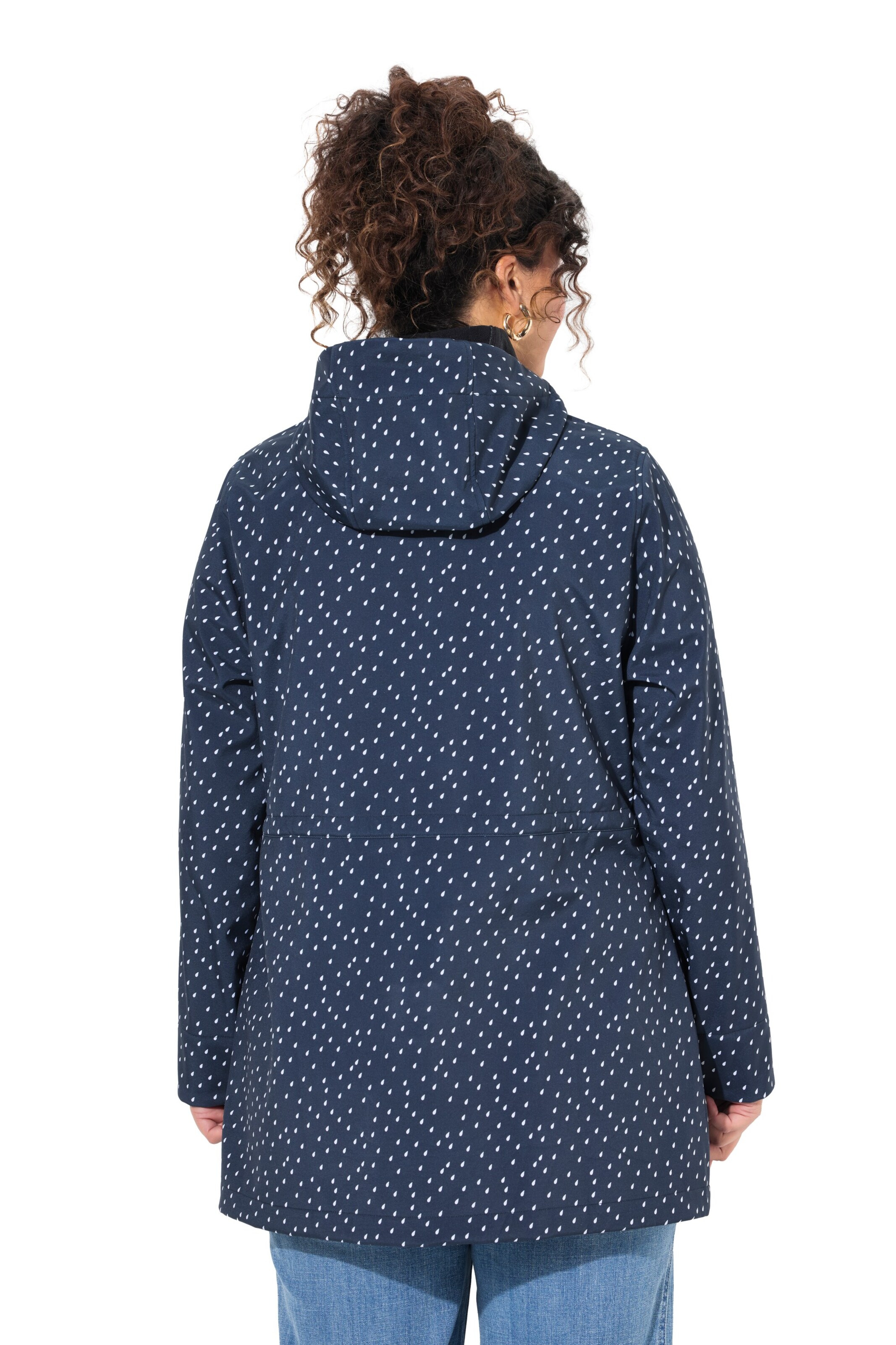 Ulla Popken Tussenjas in Blauw