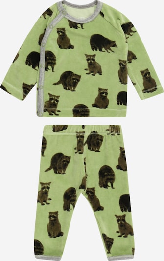 Claesen's Pajamas in Brown / Dark brown / Light green, Item view