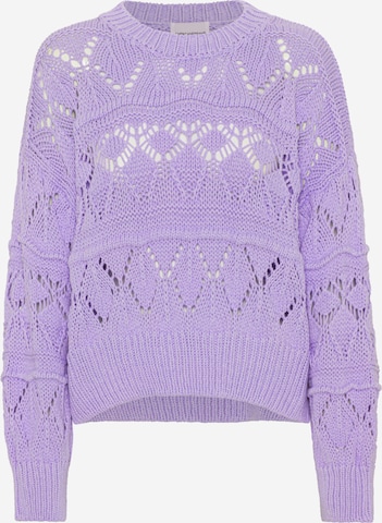americandreams Pullover 'Cassie' in Lila: Vorderseite