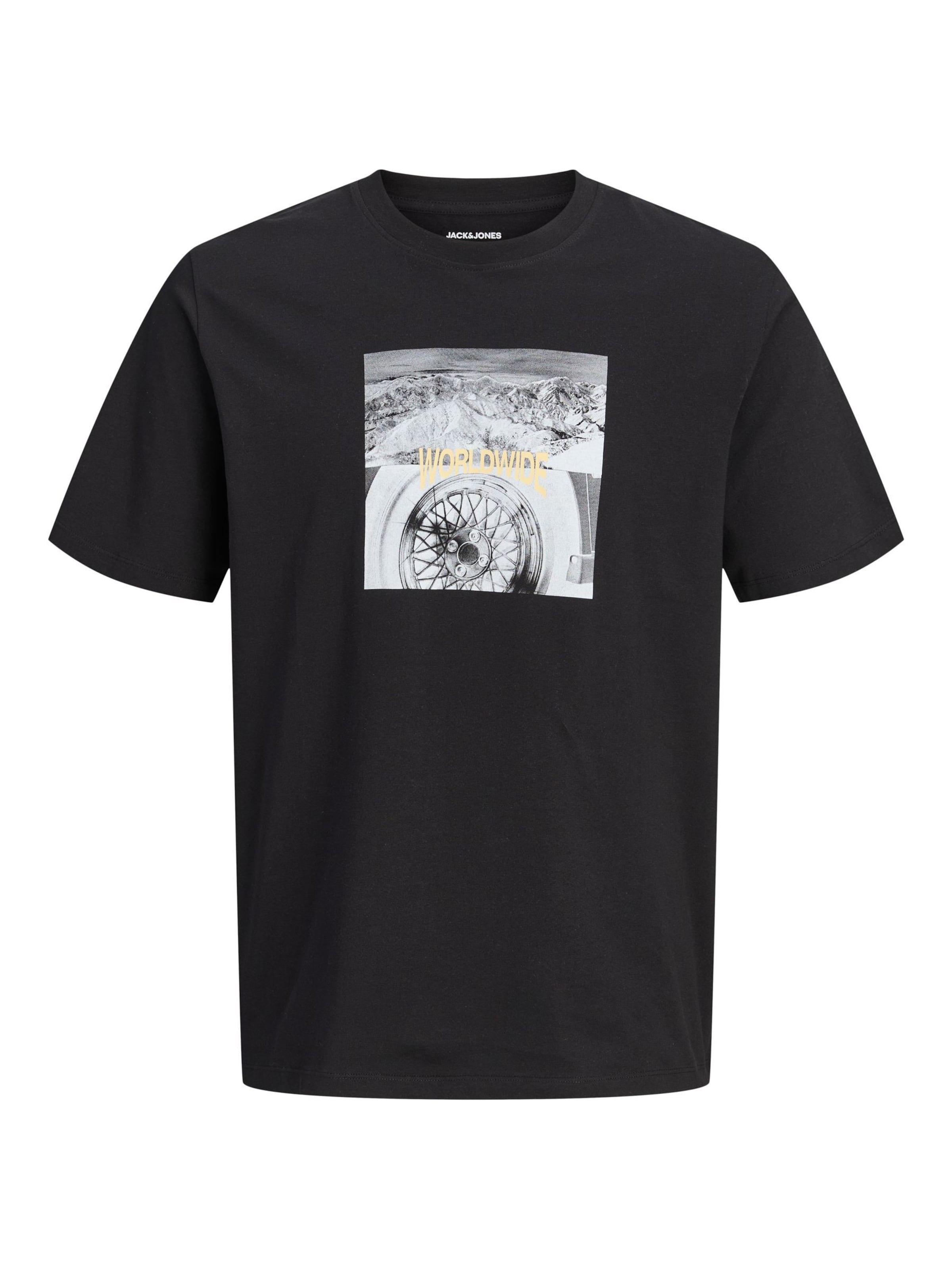 T-Shirt JACK & JONES en noir : devant