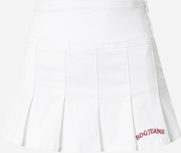 Gonna 'KILT' di BDG Urban Outfitters in bianco: frontale