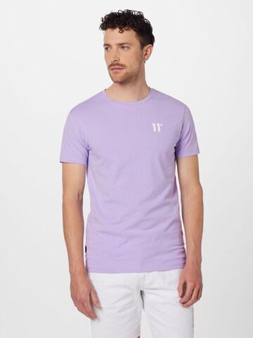 11 Degrees T-shirt i lila: framsida