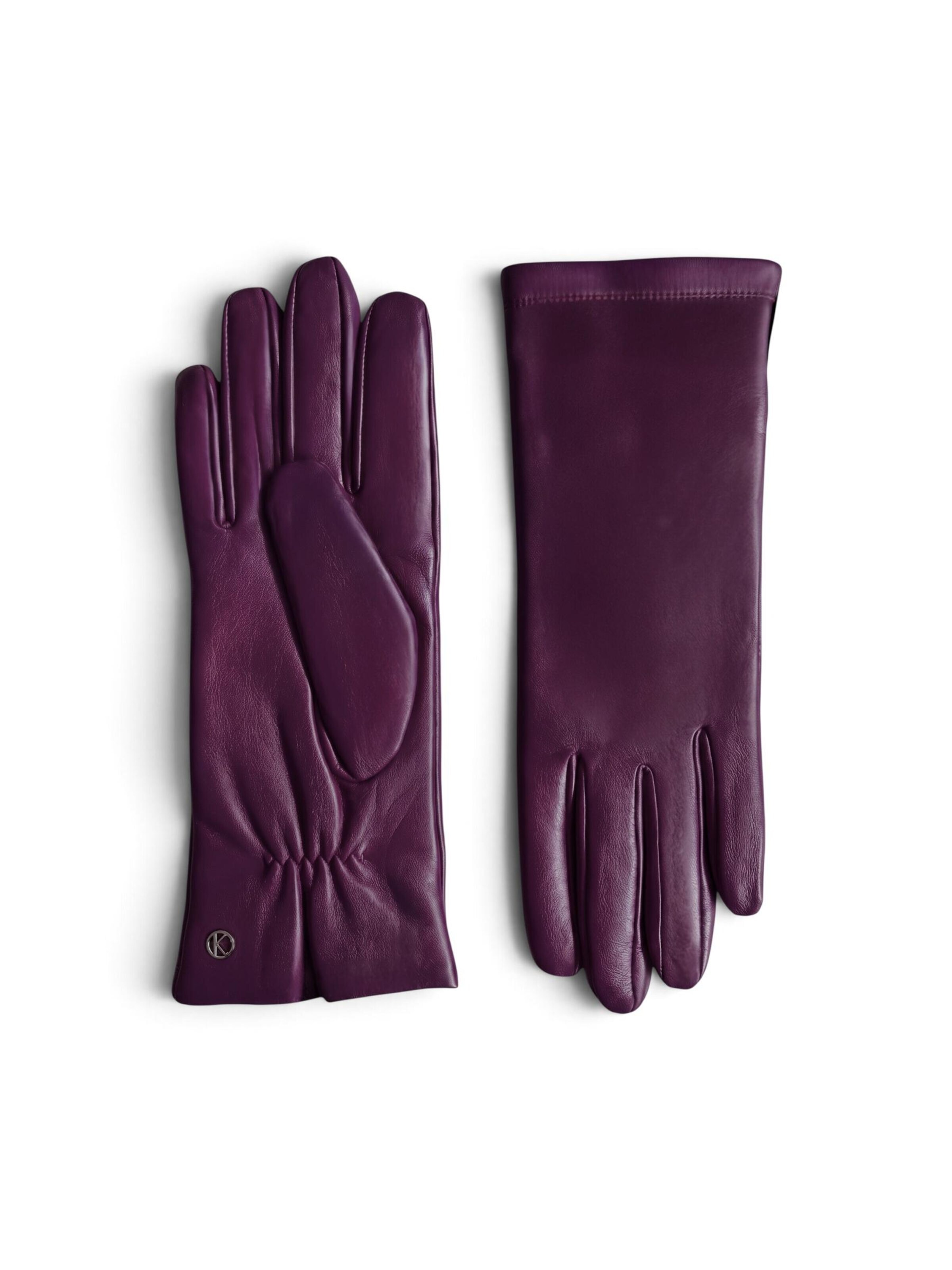 KESSLER Full Finger Gloves in Purple
