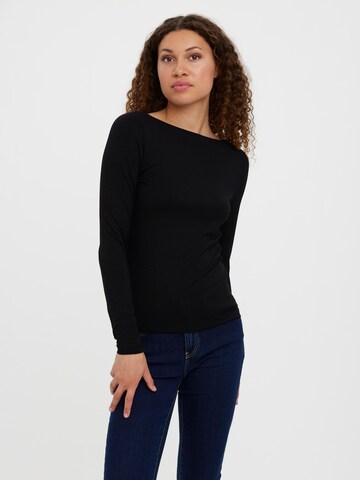 VERO MODA Shirt 'PANDA' in Black: front