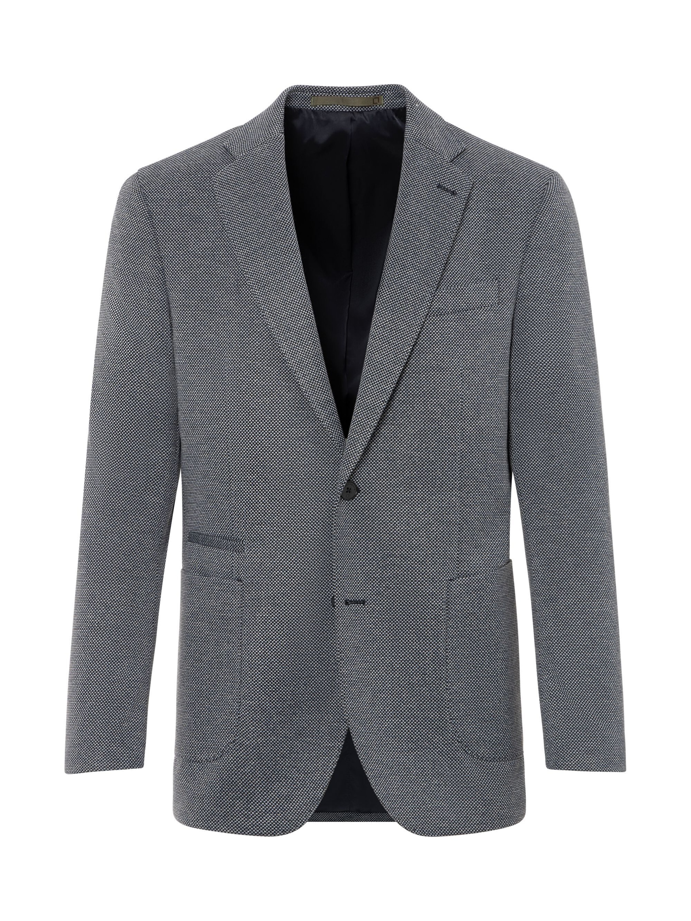 BENVENUTO Regular Fit Sakko 'MATTHEO' in Grau: Vorderseite