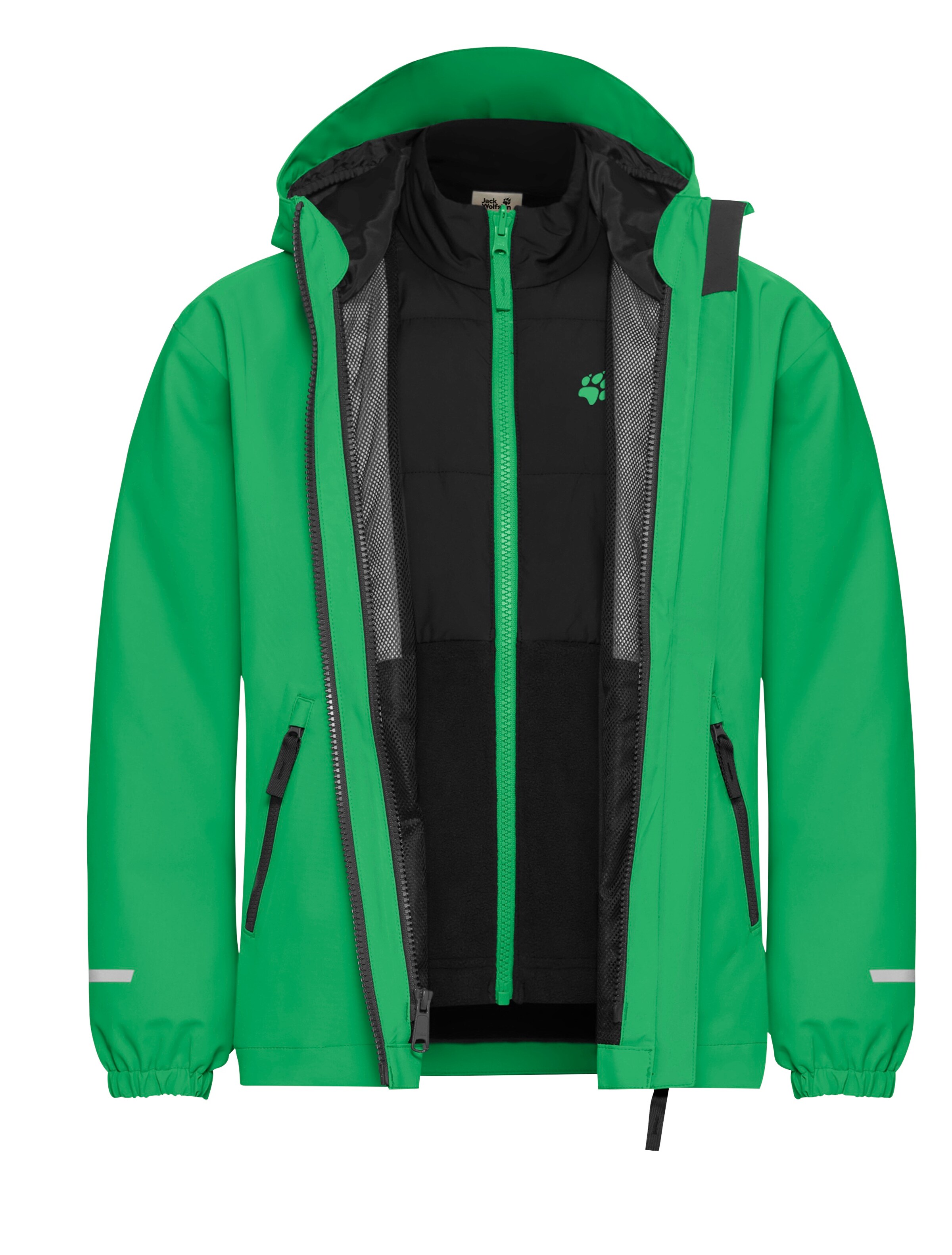 JACK WOLFSKIN Outdoorjacke in Grün