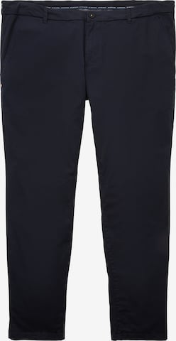 Pantalon chino TOM TAILOR Men + en bleu : devant