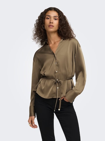 JDY Blouse 'ARIA ' in Bruin: voorkant