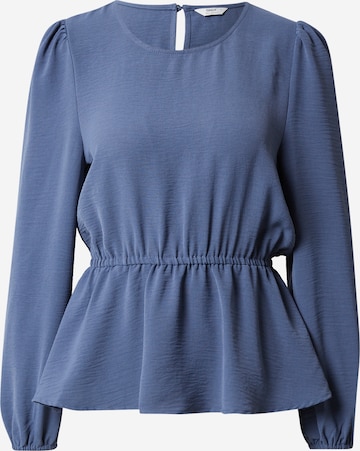 ONLY - Blusa 'METTE' en azul: frente