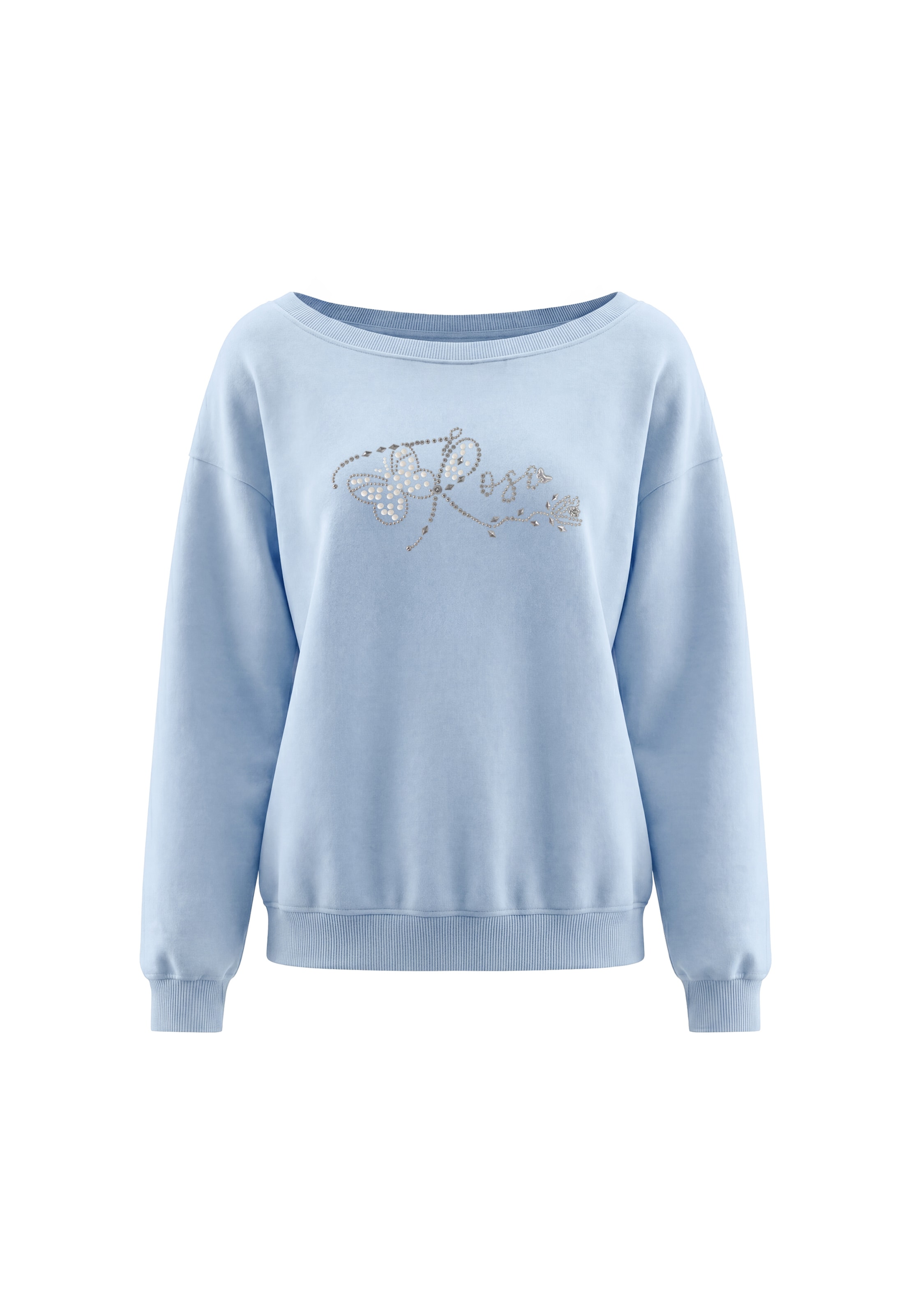 Sweat-shirt MYMO en bleu : devant