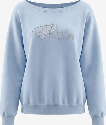Sweat-shirt MYMO en bleu : devant