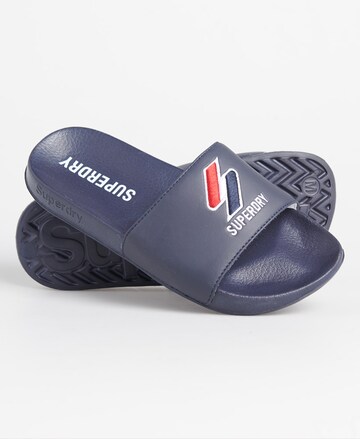 Superdry Beach & Pool Shoes 'Core' in Blue
