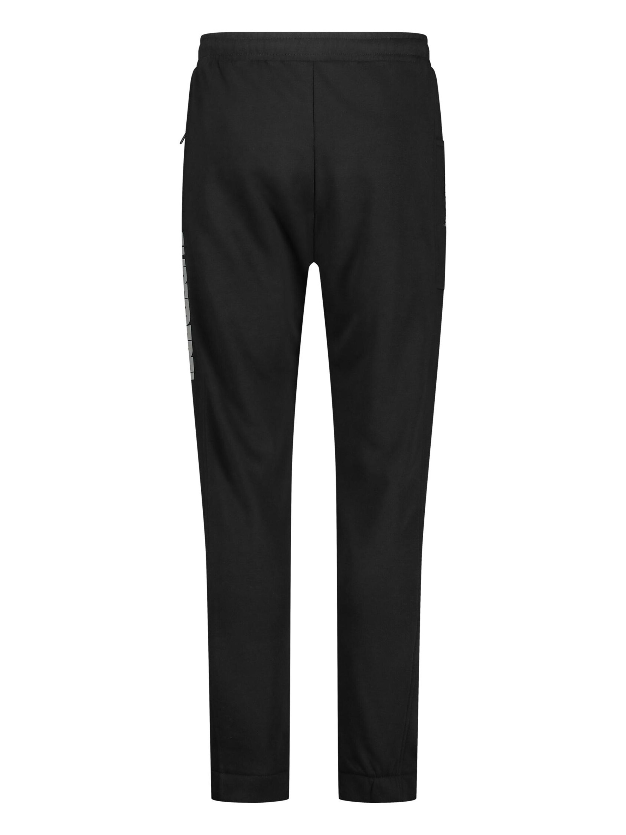 SUPERREBEL® GEAR Slimfit Broek 'Jeff' in Zwart