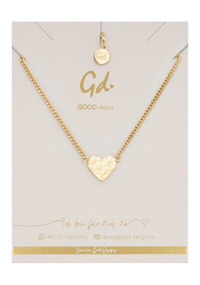 GOOD.designs Necklace in Gold, Item view