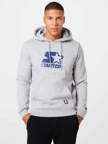 Regular Sweat-shirt Starter Black Label en gris : devant