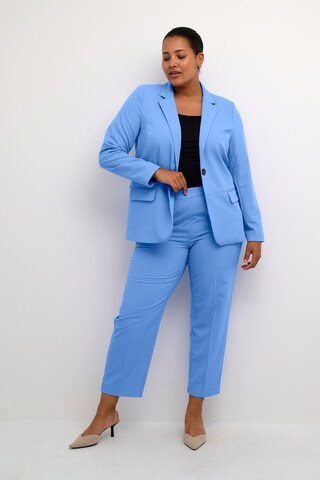 KAFFE CURVE Blazer 'Sakira' in Blau