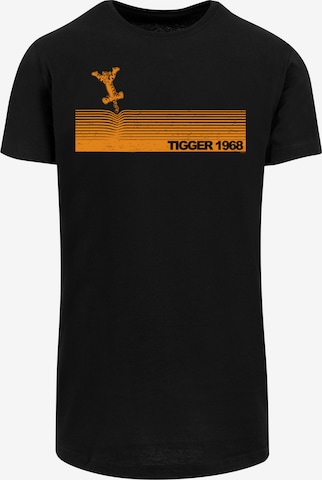 F4NT4STIC Shirt 'Disney Winnie Puuh Der Bär Tigger 1968' in Black: front